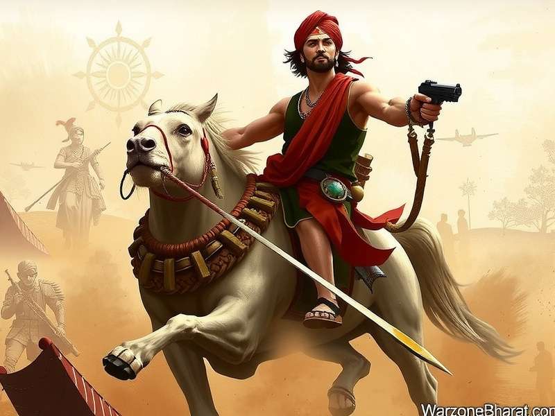 Indian Cultural Weapons Traditional Indian weapons in Warzone Bharat